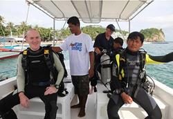 Asia Divers dive centre - Puerto Galera, Philippines.